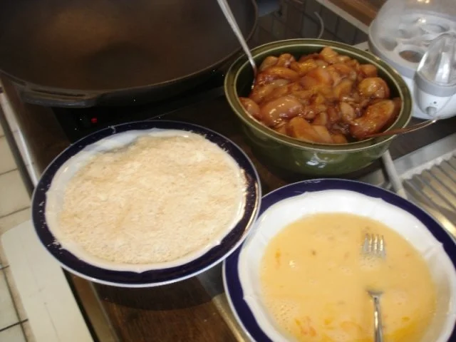 Hähnchennuggets mit Wokgemüse und Pommes frites - Rezept - Bild Nr. 7