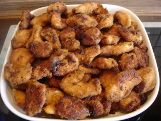 Hähnchennuggets mit Wokgemüse und Pommes frites - Rezept - Bild Nr. 11