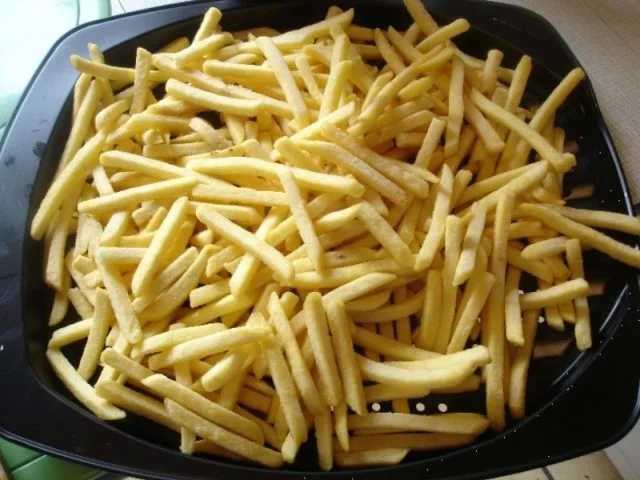 Hähnchennuggets mit Wokgemüse und Pommes frites - Rezept - Bild Nr. 15