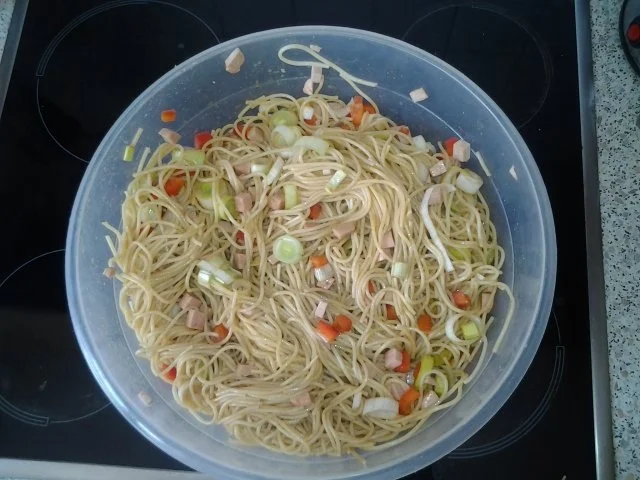 Asiatischer Nudelsalat - Rezept