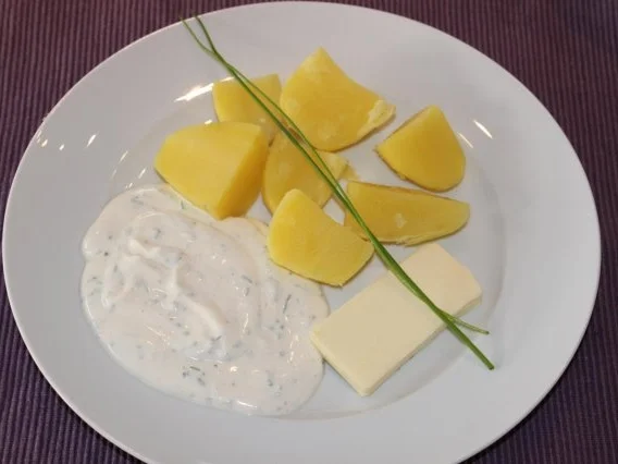Kartoffeln mit Quark - Rezept