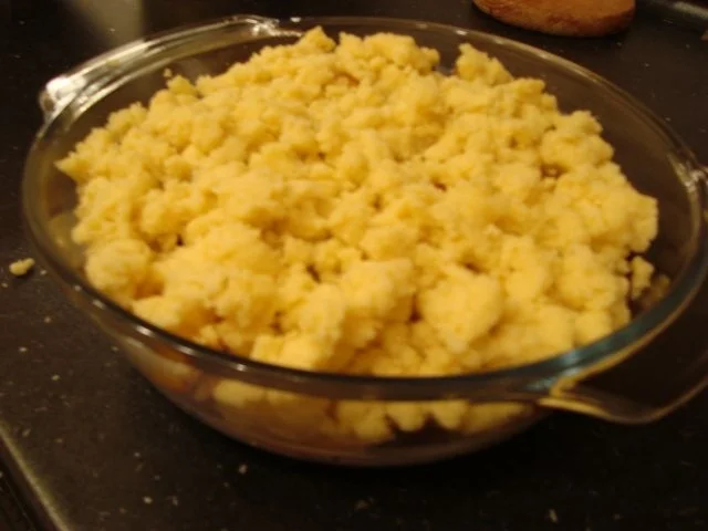 Rezept: Crumble mit Früchten der Saison Bild Nr. 7 Crumble mit Früchten der Saison - Rezept - Bild Nr. 7