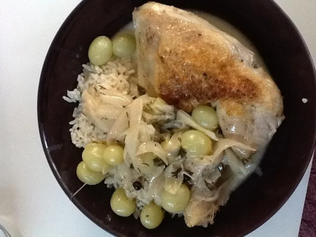 Rezept: Hähnchen im fruchtigen Rieslingbad - Coq au vin mal anders Bild Nr. 6 Hähnchen im fruchtigen Rieslingbad - Coq au vin mal anders - Rezept - Bild Nr. 6