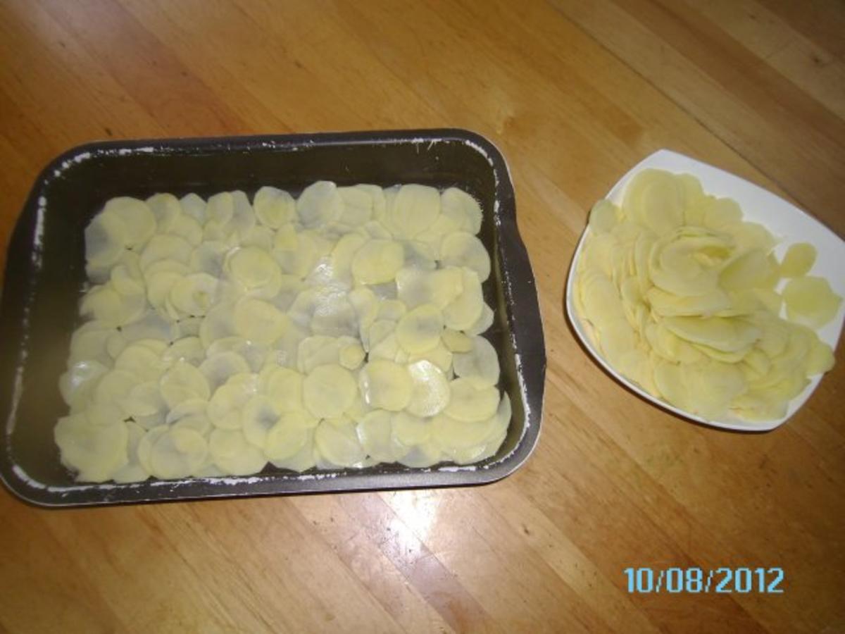 Kartoffelauflauf mit frischem Gemüse - Rezept - Bild Nr. 7