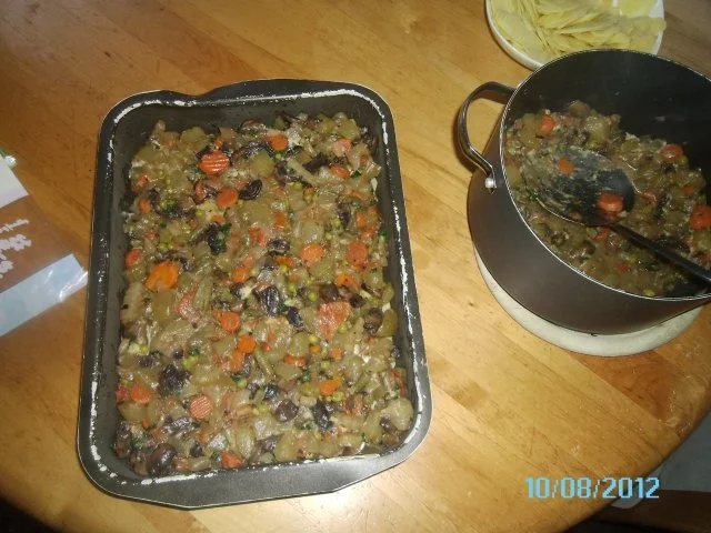 Kartoffelauflauf mit frischem Gemüse - Rezept - Bild Nr. 12