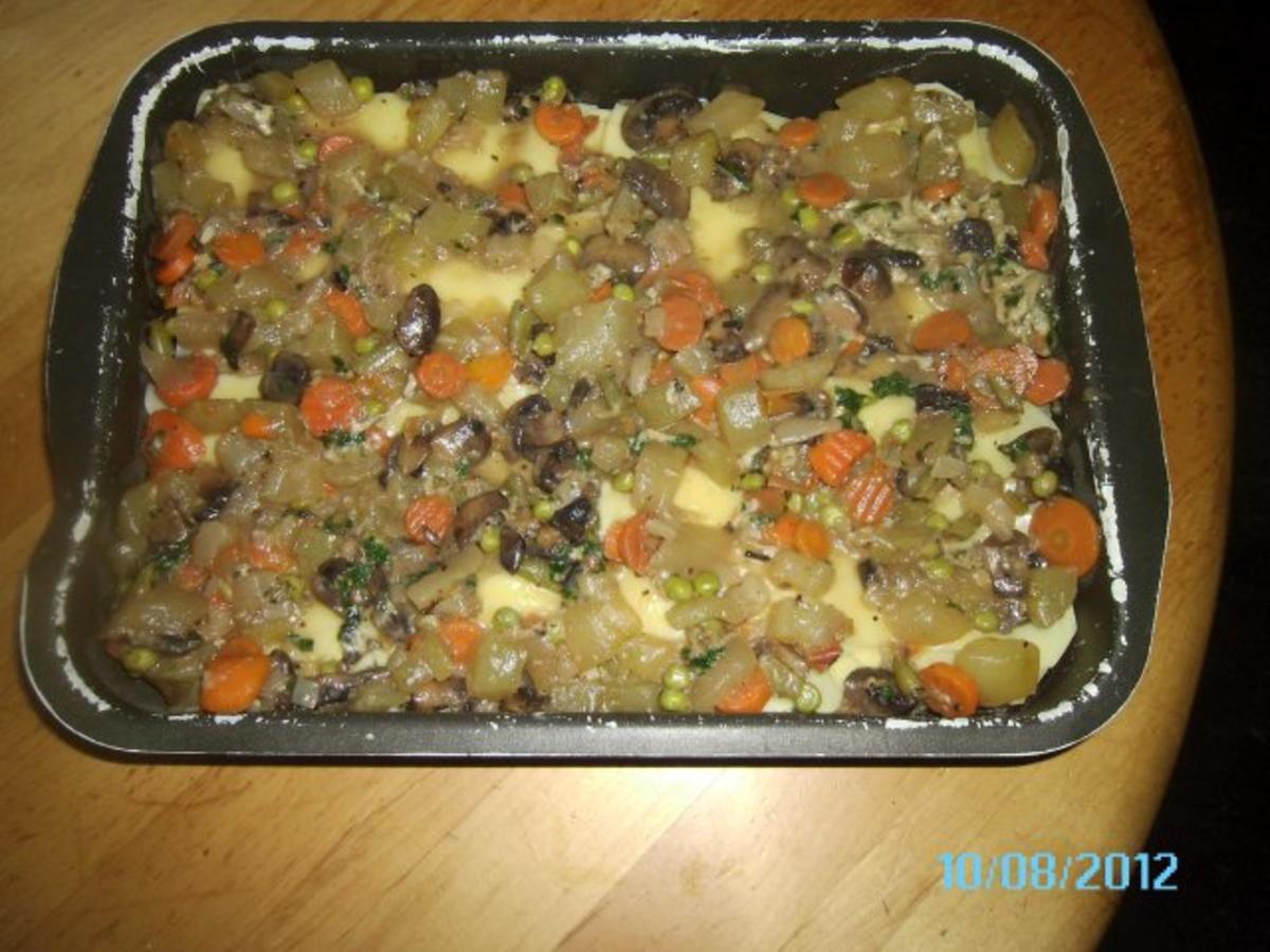 Kartoffelauflauf mit frischem Gemüse - Rezept - Bild Nr. 14