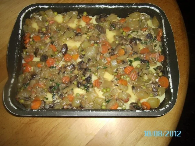 Kartoffelauflauf mit frischem Gemüse - Rezept - Bild Nr. 14