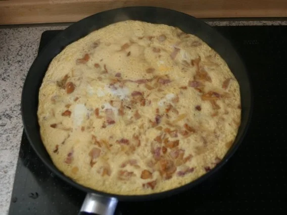 Omlett mit Pfifferlingen - Rezept