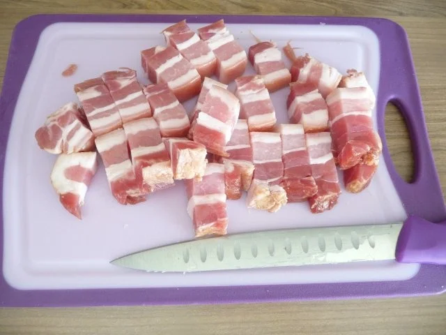 Suppen & Eintöpfe : Bohnen mit geräuchertem Bauchspeck - Rezept - Bild Nr. 5