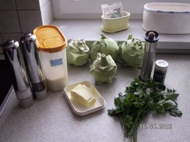 Rahmkohlrabi - Rezept