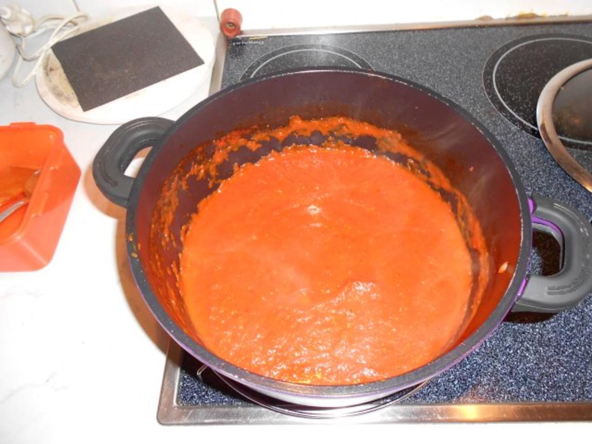 Leckere Pizzasauce - einfach - 90 kcal/100g