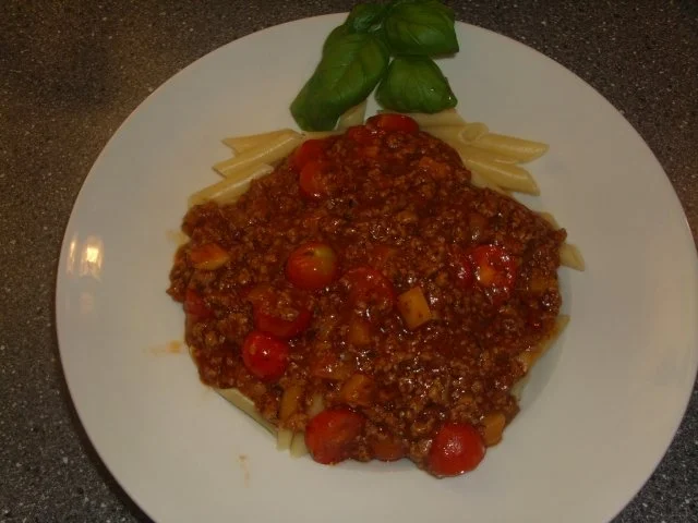 Rezept: Pasta mit Lammbolognese Pasta mit Lammbolognese - Rezept
