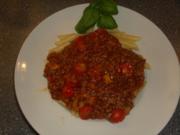 Pasta mit Lammbolognese - Rezept