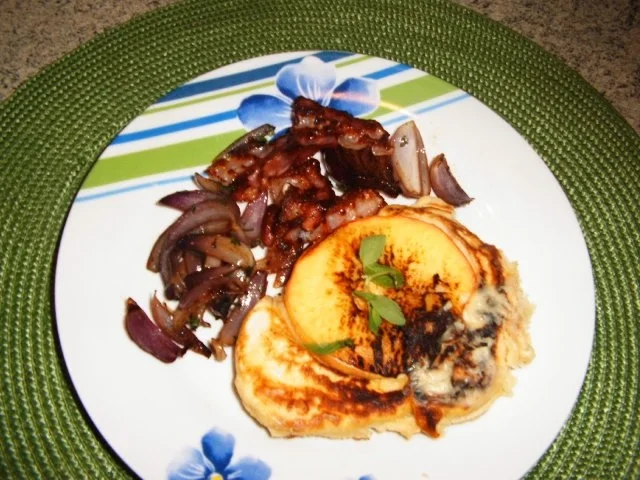 Apfel-Speck-Küchlein - Rezept