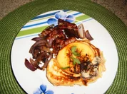 Apfel-Speck-Küchlein - Rezept