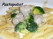 Penne mit Hack-Bressotsauce - Rezept