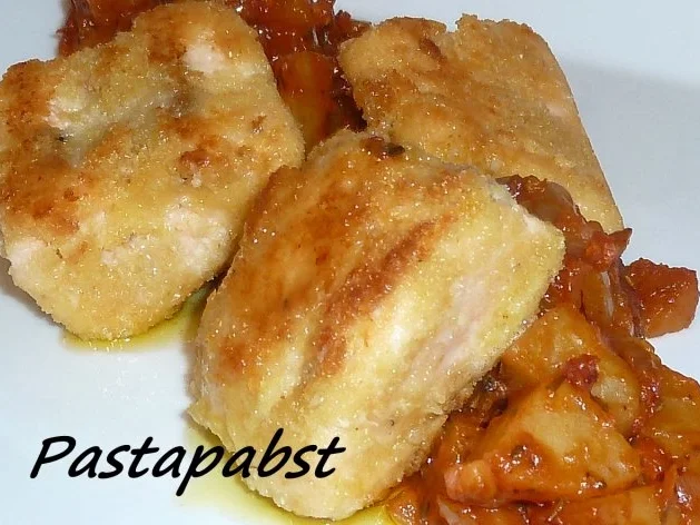 Rezept: Mediterrane Kartoffeln mit Parmesan Lachs Mediterrane Kartoffeln mit Parmesan Lachs - Rezept