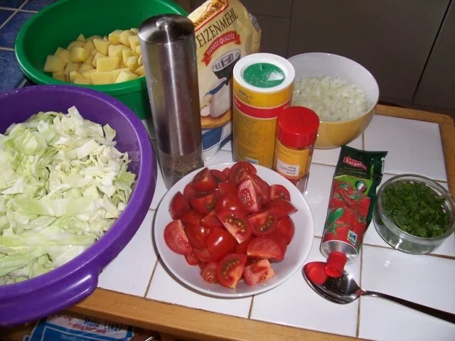 Rezept: Kartoffelgulasch Bild Nr. 2 Kartoffelgulasch - Rezept - Bild Nr. 2