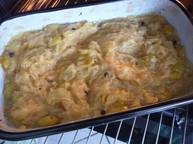 Gemüsebeilage : Trauben-Sauerkraut aus dem Backofen - Rezept - Bild Nr. 14