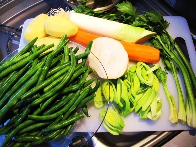 Rezept: Grüne Bohnensuppe ... Bild Nr. 3 Grüne Bohnensuppe ... - Rezept - Bild Nr. 3