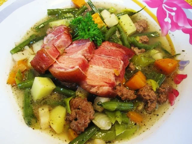 Rezept: Grüne Bohnensuppe ... Bild Nr. 9 Grüne Bohnensuppe ... - Rezept - Bild Nr. 9