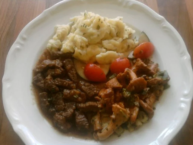 Trappers `Rinds-Pfiff´  mit  ` Bärchen-Spätzle´ - Rezept