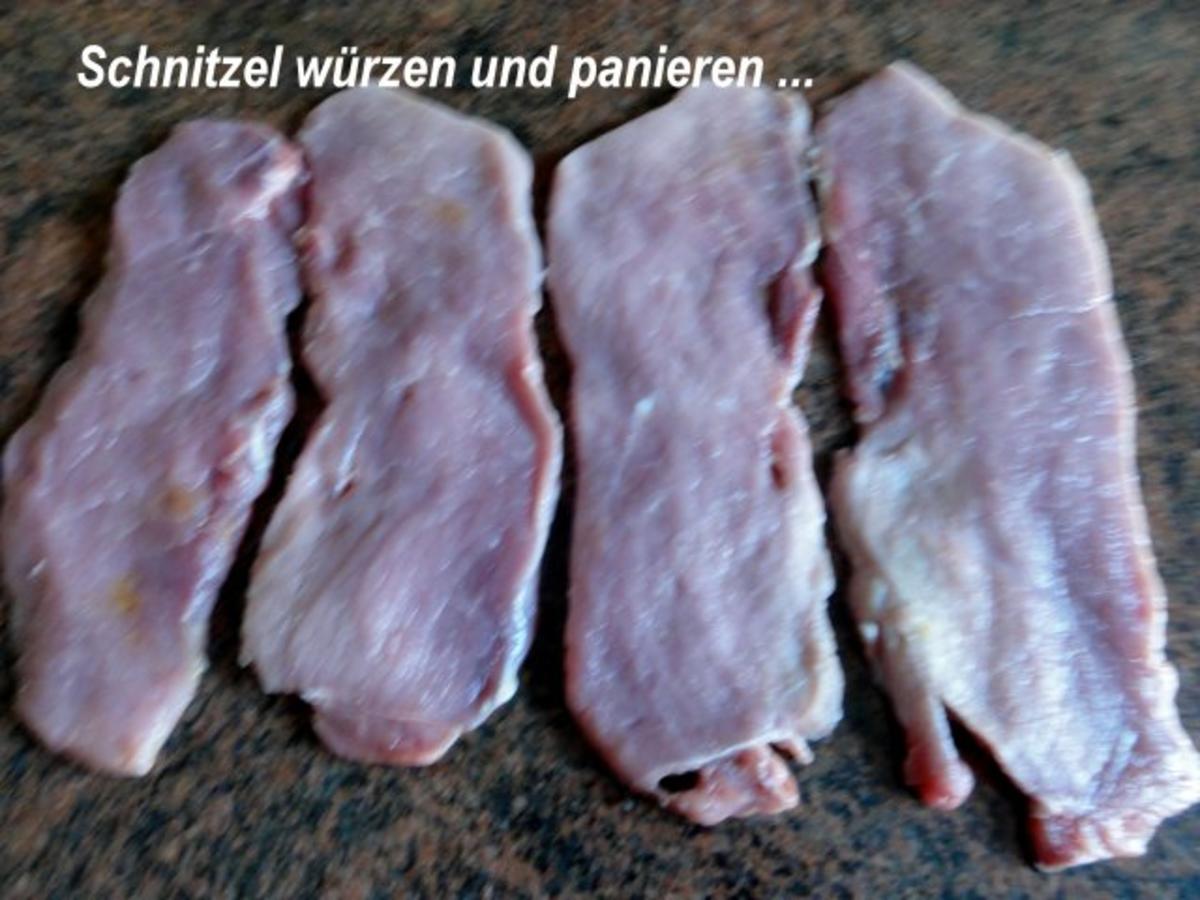 Fleisch:    HAWAI-SCHNITZEL an Safranreis - Rezept - Bild Nr. 3