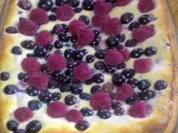 Rezept: Grieß-Quark-Auflauf mit gemischten Beeren Grieß-Quark-Auflauf mit gemischten Beeren - Rezept