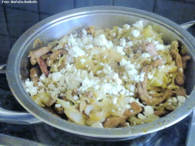 Rezept: Gyros-Spitzkohl-Pfanne Gyros-Spitzkohl-Pfanne - Rezept