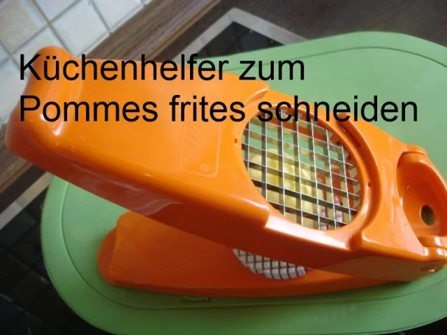 Steaks mit Zwiebelhaube, Rosmarin Pommes frites und Pfifferlingen mit Champignons - Rezept - Bild Nr. 3