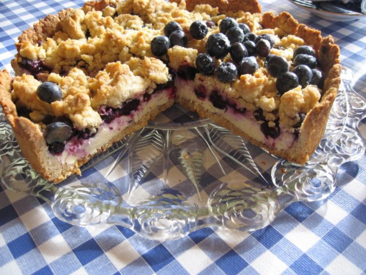 Streuselkuchen mit Heidelbeeren - Rezept - Bild Nr. 2