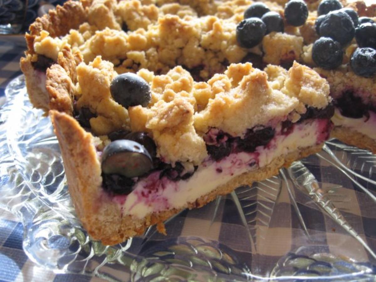 Streuselkuchen mit Heidelbeeren - Rezept - Bild Nr. 3