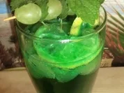 BOWLE: Trauben-Pfefferminz-Bowle m. Alk - Rezept