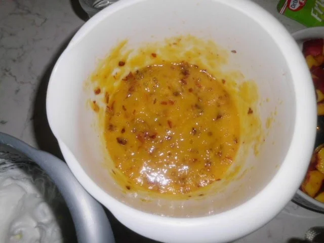 Zitronenquarkcreme mit Nektarinen - Rezept - Bild Nr. 3