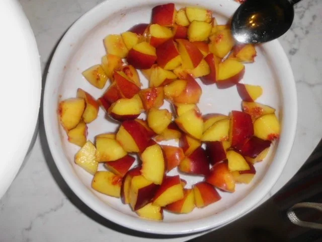 Zitronenquarkcreme mit Nektarinen - Rezept - Bild Nr. 4