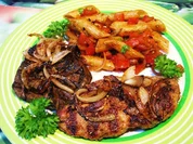 Bratnudeln mit Grillfleisch vom Vortag ... - Rezept