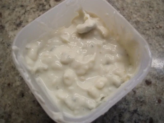 Käse: Gorgonzola-Halbgefrorenes mit Traubensalat - Rezept - Bild Nr. 4