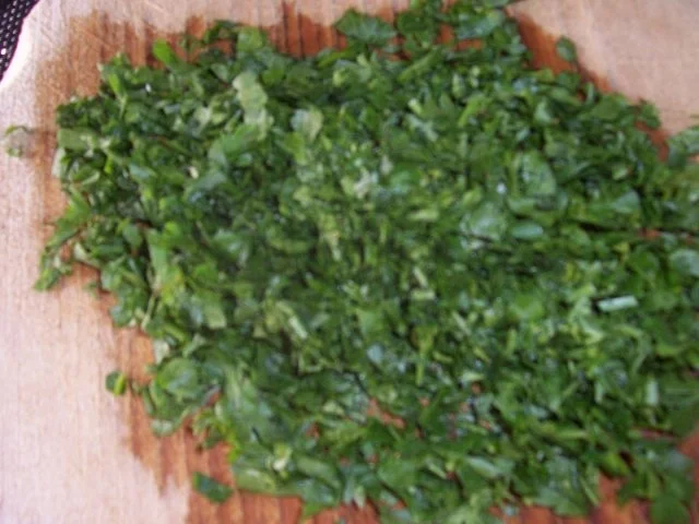 Schweinebauch mit Knödel-Pfifferlingfüllung - Rezept - Bild Nr. 4