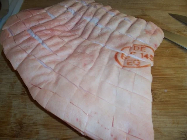 Schweinebauch mit Knödel-Pfifferlingfüllung - Rezept - Bild Nr. 11