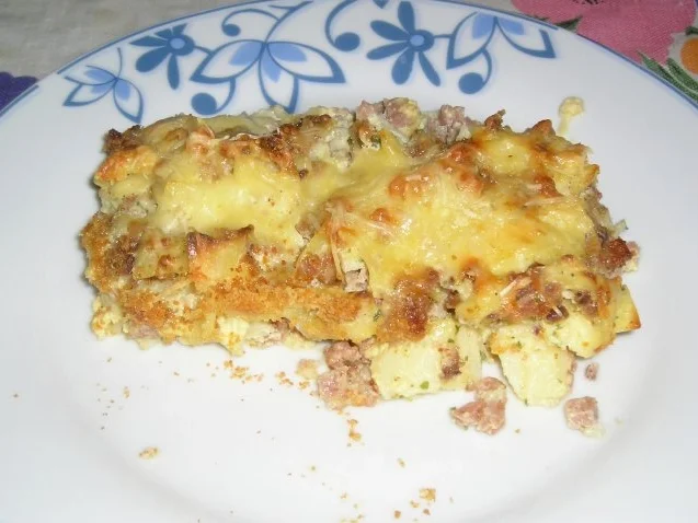 Rezept: grantinierte Wurstfleckerl grantinierte Wurstfleckerl - Rezept