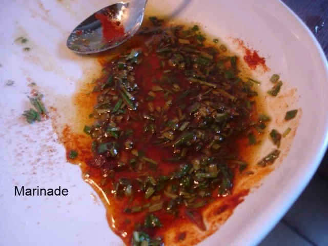 Rezept: Rosmarin-Kartoffelblüten mit Sülze Bild Nr. 6 Rosmarin-Kartoffelblüten mit Sülze - Rezept - Bild Nr. 6