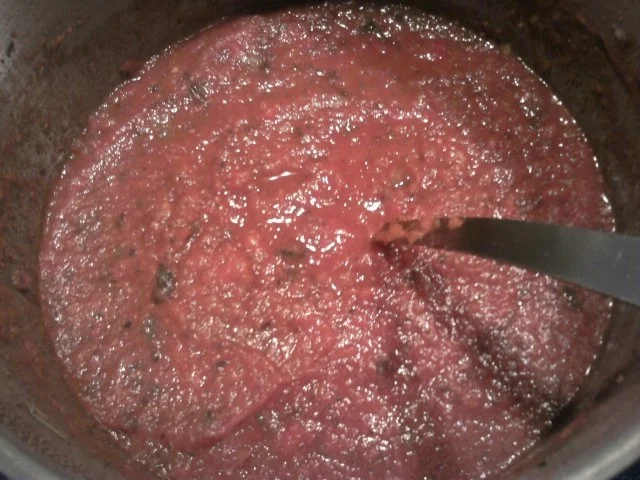 Rezept: Eingemachtes Zucchini-Mafiosi-Pesto alla Trapper Bild Nr. 5 Eingemachtes Zucchini-Mafiosi-Pesto alla Trapper - Rezept - Bild Nr. 5