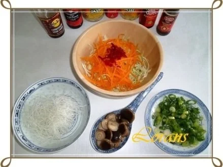 Chinesische Frühlingsrollen mit Hackfleisch - Rezept - Bild Nr. 6