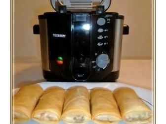 Chinesische Frühlingsrollen mit Hackfleisch - Rezept - Bild Nr. 21