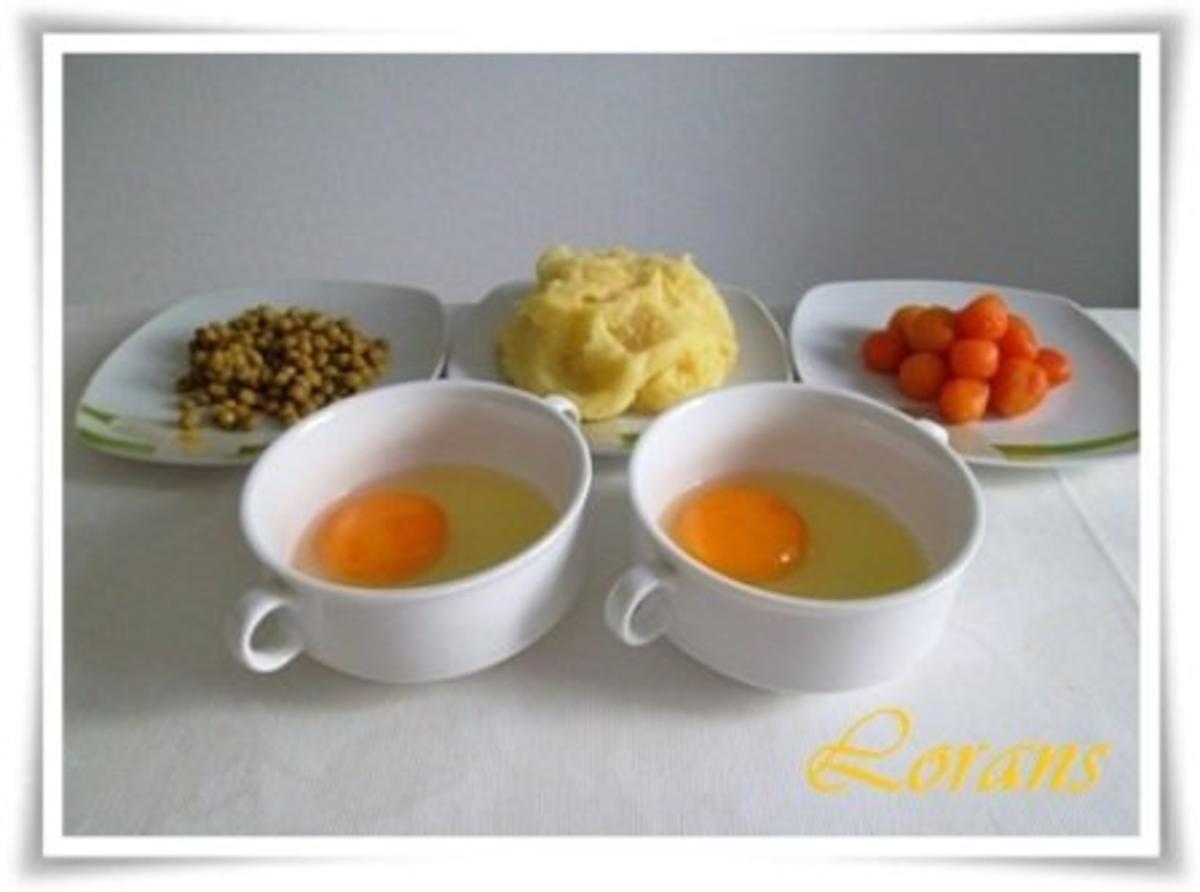 ❀Buntes Kartoffeltürmchen mit Eier und Gemüse❀ - Rezept - Bild Nr. 3