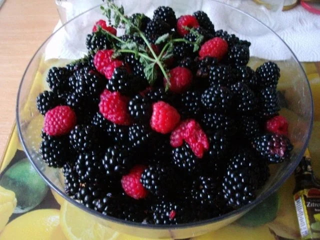 Brombeermarmelade mit  feinen Himbeernote - Rezept - Bild Nr. 3