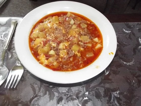 Rezept: Zucchini, Tomate Hackfleischauflauf Bild Nr. 3 Zucchini, Tomate Hackfleischauflauf - Rezept - Bild Nr. 3