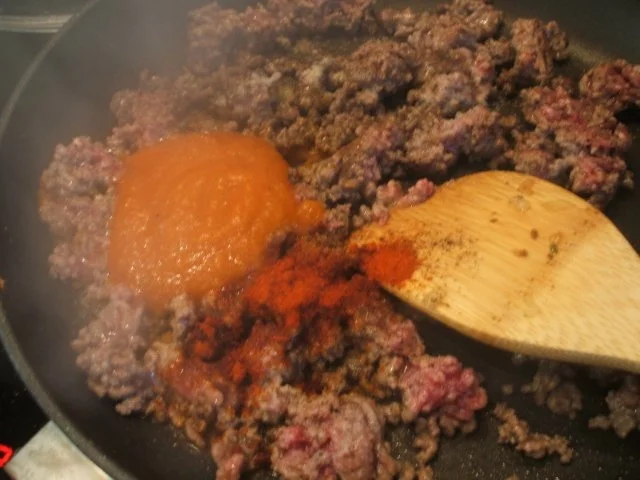 Fleisch: Hackfleisch-Torte mit Gemüse für 16er Tortenform - Rezept - Bild Nr. 9