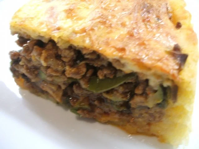 Fleisch: Hackfleisch-Torte mit Gemüse für 16er Tortenform - Rezept - Bild Nr. 2