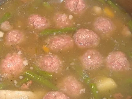 Eintopf von grünen Buschbohnen - Rezept - Bild Nr. 3